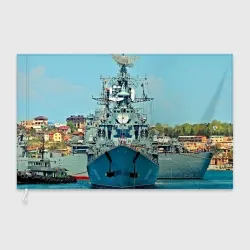 Флаг 3D Сторожевой корабль