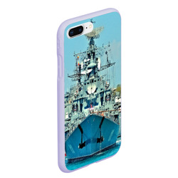 Чехол для iPhone 7Plus/8 Plus матовый Сторожевой корабль - фото 2