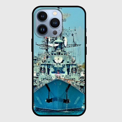 Чехол для iPhone 13 Pro Сторожевой корабль, цвет черный