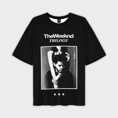 Мужская футболка oversize 3D The Weeknd, цвет 3D печать
