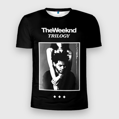 Мужская футболка 3D Slim The Weeknd, цвет 3D печать