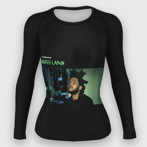 Женский рашгард 3D The Weeknd, цвет 3D печать