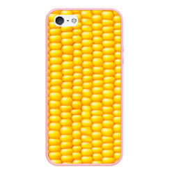 Чехол для iPhone 5/5S матовый Сладкая вареная кукуруза