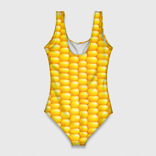 Женский купальник 3D Сладкая вареная кукуруза, цвет 3D печать - фото 2
