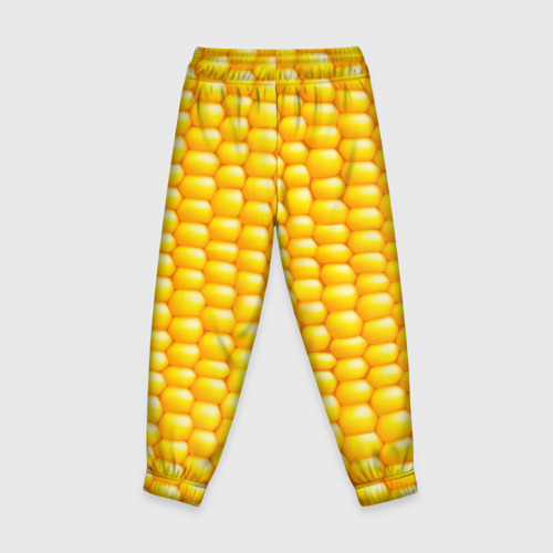 Детские брюки 3D Сладкая вареная кукуруза, цвет 3D печать - фото 2