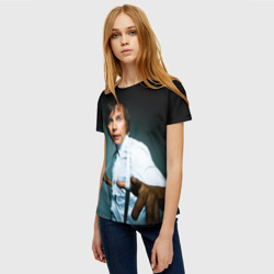 Женская футболка 3D Мумий Тролль - фото 2