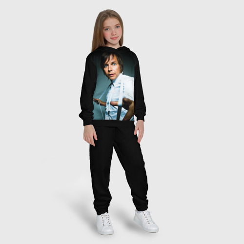 Детский костюм с толстовкой 3D Мумий Тролль, цвет черный - фото 5