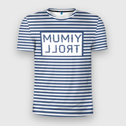 Мумий Тролль – Мужская футболка 3D Slim с принтом купить со скидкой в -9%