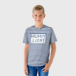 Детская футболка 3D Мумий Тролль - фото 2