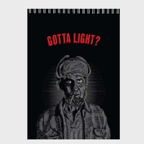 Скетчбук Gotta light?