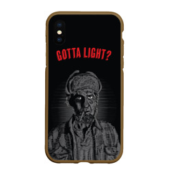 Чехол для iPhone XS Max матовый Gotta light?