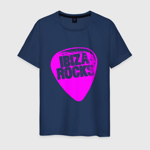 Мужская Футболка Ibiza Rocks Pink (хлопок)