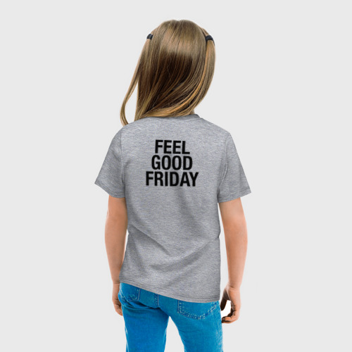 Детская футболка хлопок Фублока Fr, цвет меланж - фото 6
