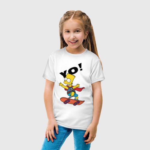 Детская футболка хлопок Yo bart - фото 5