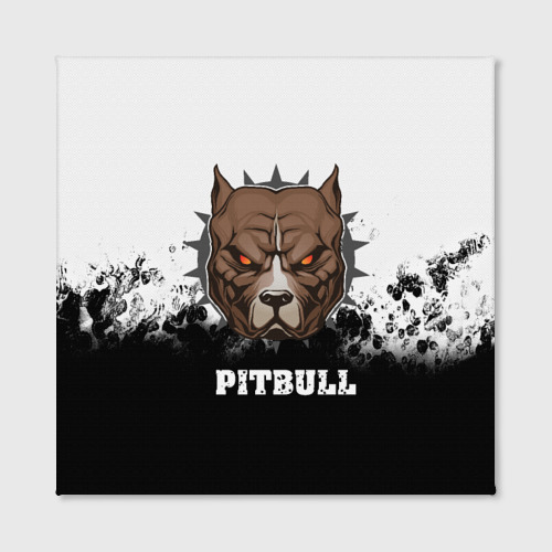 Холст квадратный Pitbull - фото 2