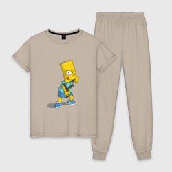 Женская пижама хлопок Bad Bart