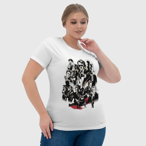 Женская футболка 3D Бешеные псы, цвет 3D печать - фото 6