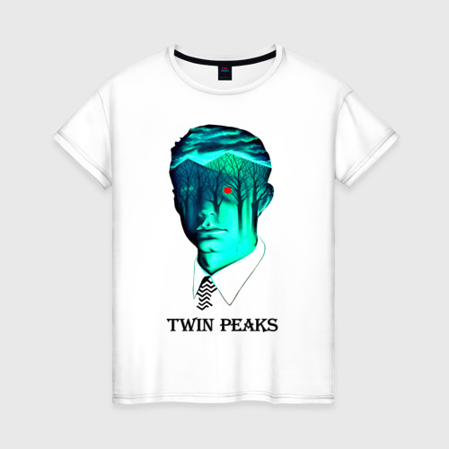 Женская футболка хлопок Twin Peaks Фото 01 Женская футболка хлопок Twin Peaks Фото 01