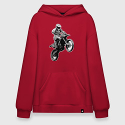 Худи SuperOversize хлопок Мотокросс