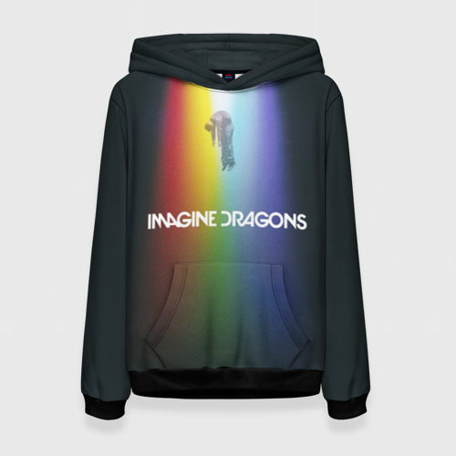 Женская толстовка 3D Imagine Dragons Фото 01 Женская толстовка 3D Imagine Dragons Фото 01