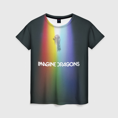 Женская футболка 3D Imagine Dragons, цвет 3D печать