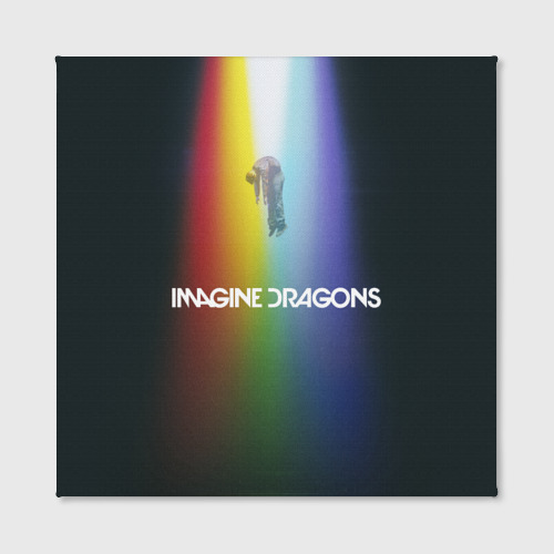 Холст квадратный Imagine Dragons, цвет 3D печать - фото 2