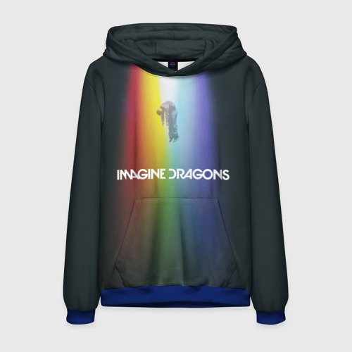 Мужская толстовка 3D Imagine Dragons, цвет синий