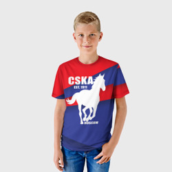 Детская футболка 3D CSKA est. 1911 - фото 2