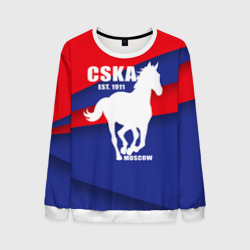 Мужской свитшот 3D CSKA est. 1911