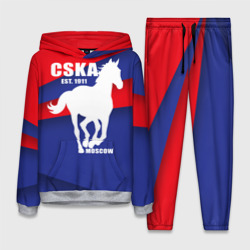 Женский костюм с толстовкой 3D CSKA est. 1911