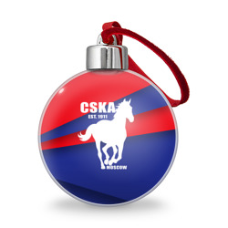 Ёлочный шар CSKA est. 1911