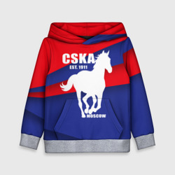 Детская толстовка 3D CSKA est. 1911