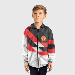 Детская ветровка 3D Manchester United - Stripe - фото 2