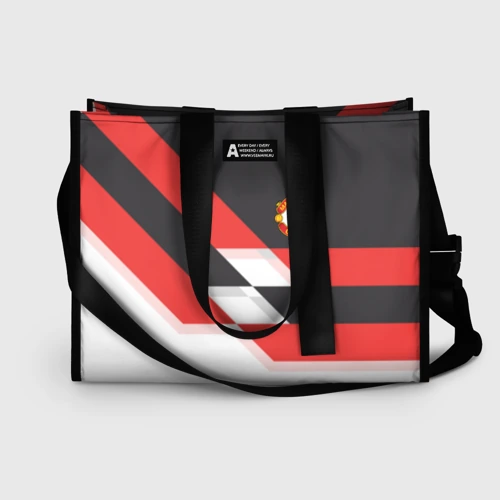 Сумка-шоппер 3D Manchester United - Stripe