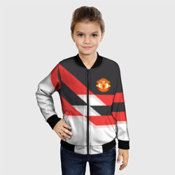 Детский бомбер 3D Manchester United - Stripe - фото 2