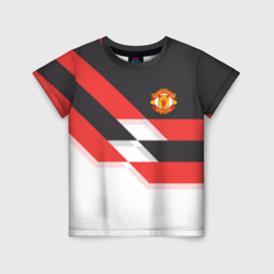 Детская футболка 3D Manchester United - Stripe