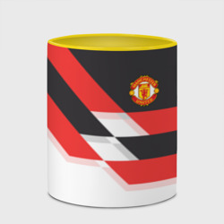 Кружка с полной запечаткой Manchester United - Stripe - фото 2