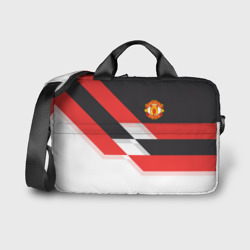 Сумка для ноутбука 3D Manchester United - Stripe