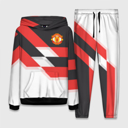 Женский костюм с толстовкой 3D Manchester United - Stripe