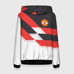 Женская толстовка 3D Manchester United - Stripe