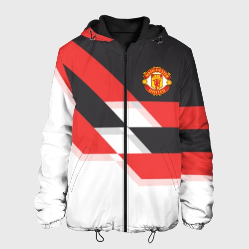 Мужская куртка 3D Manchester United - Stripe