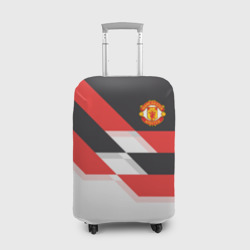 Чехол для чемодана 3D Manchester United - Stripe