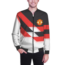 Мужской бомбер 3D Manchester United - Stripe - фото 2