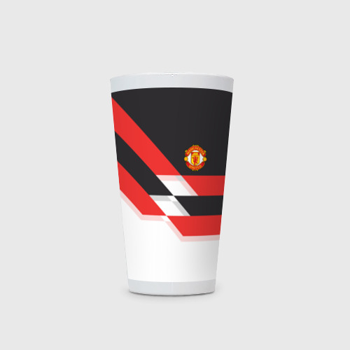 Кружка Латте Manchester United - Stripe - фото 2