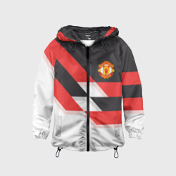 Детская ветровка 3D Manchester United - Stripe