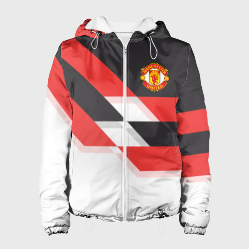 Женская куртка 3D Manchester United - Stripe