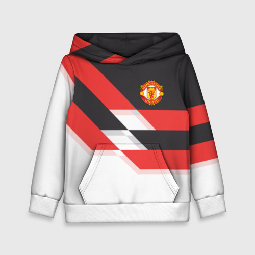 Детская толстовка 3D Manchester United - Stripe