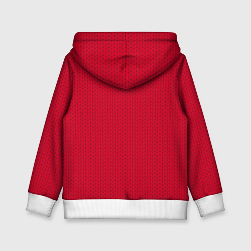 Детская толстовка 3D свитер, цвет белый - фото 2