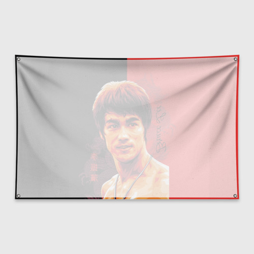 Флаг-баннер Брюс Ли - фото 2