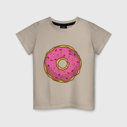 Детская футболка хлопок Пончик